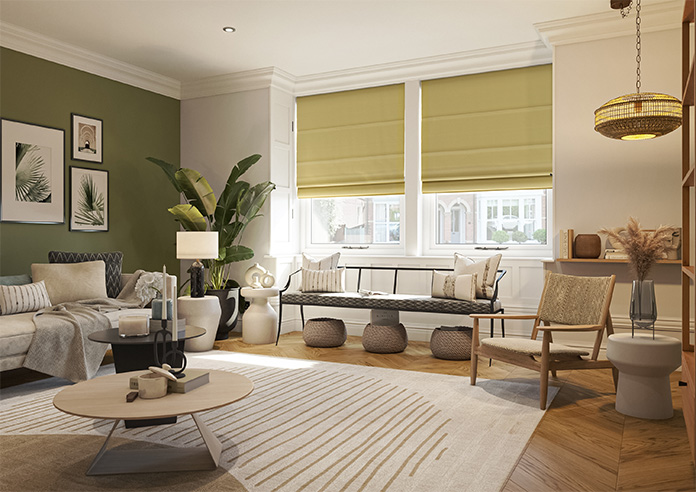 Saltaire, Zest - Roman Blind - Image 6